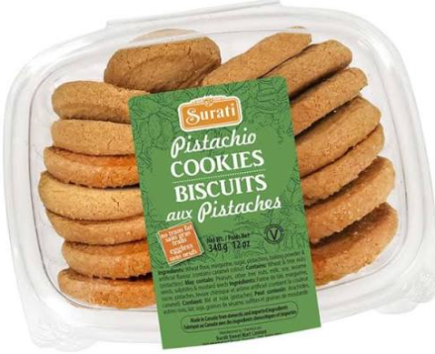 SURATI PISTACHOIO COOKIES 340G