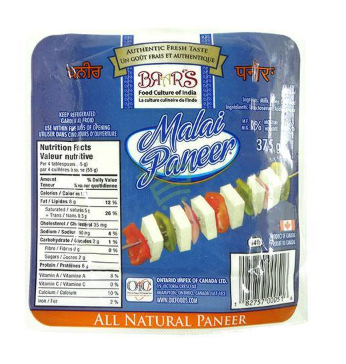 BRAR MALAI PANEER 375G