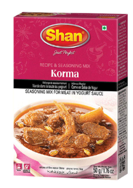 SHAN KORMA 50G