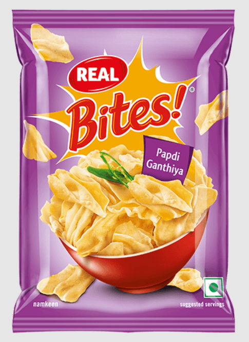 REAL BITES PAPDI GANTHIYA 350G