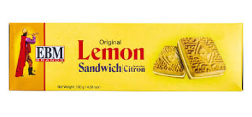 EBM LEMON SANDWICH 130G