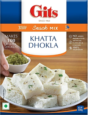 GITS KHATTA DHOKLA MIX 500G