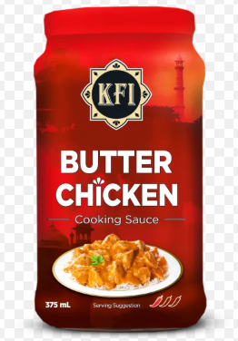 KFI BUTTER CHICKEN SAUCE 375ML