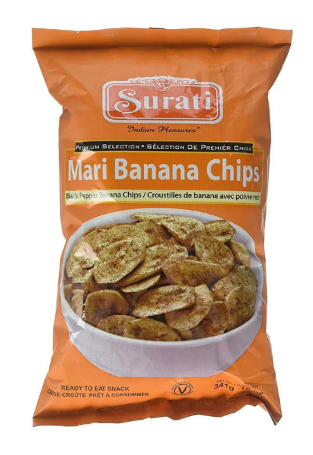 SURATI BANANA CHIPS MARI 341G