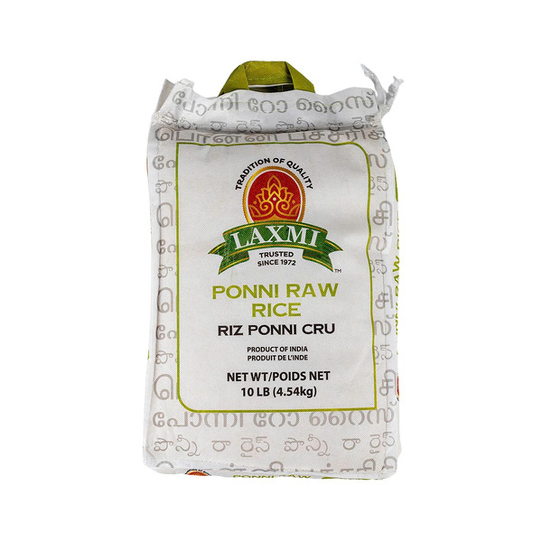 Laxmi PONNI RAW RICE 10LB