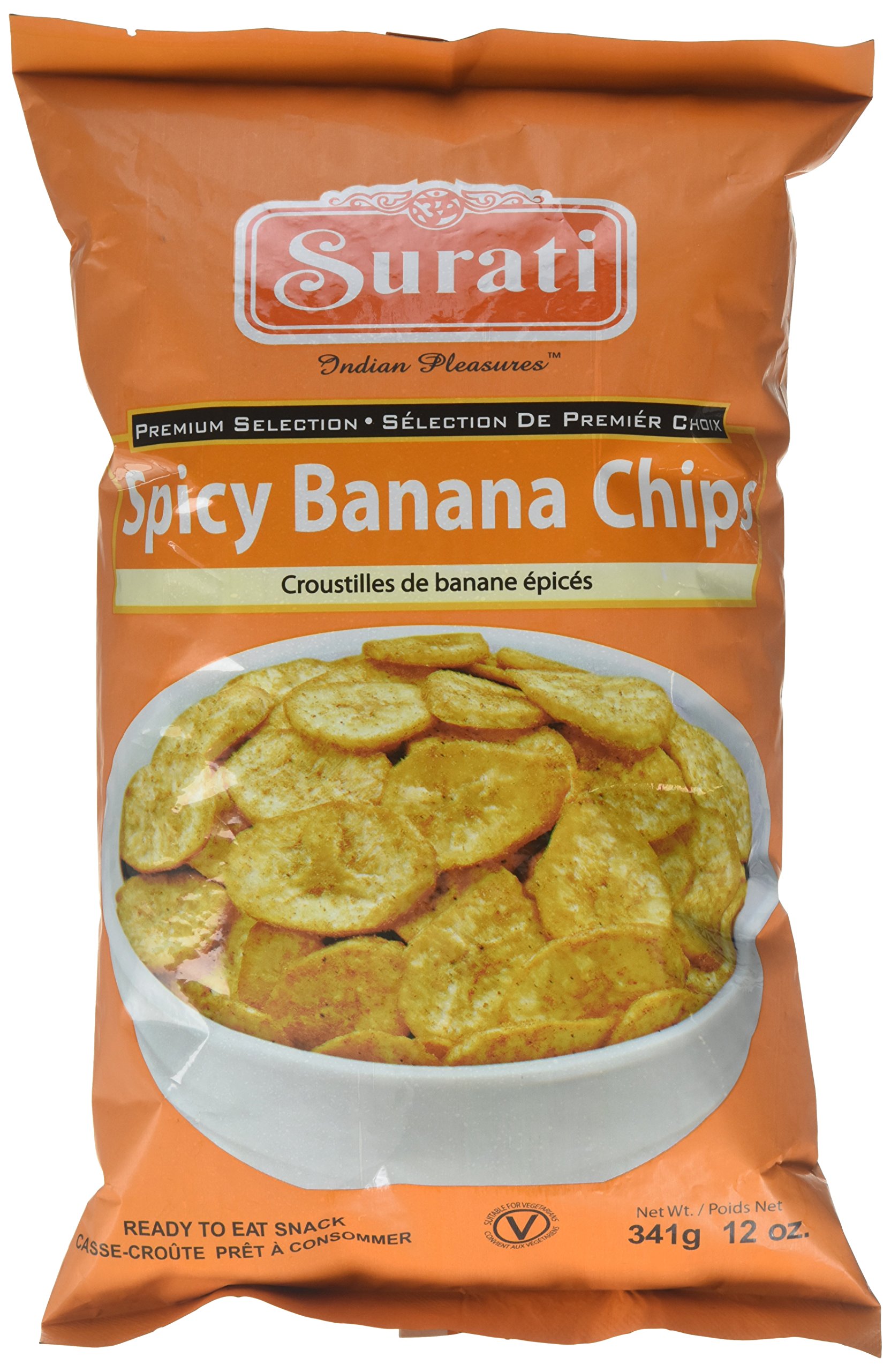 SURATI SPICY BANANA CHIPS 341G