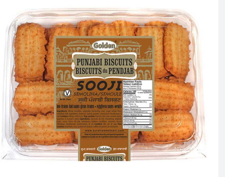 GOLDEN SOOJI BISCUITS 680G