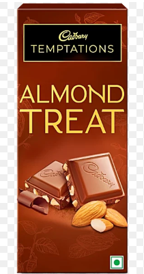 CADBURY TEMTATIONS ALMOND 72G