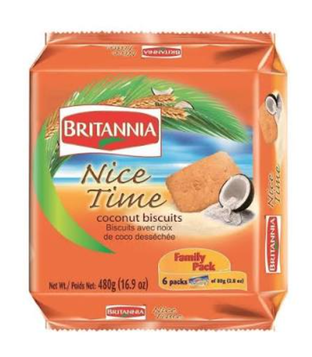 BRITANIA NICE TIME 480G