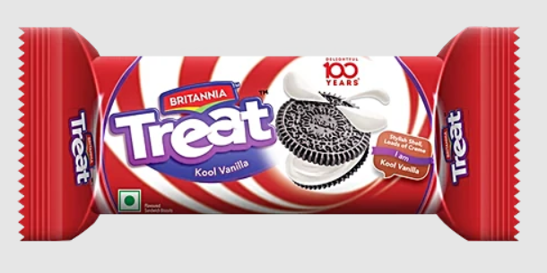 BRITANNIA TREATS VANILLA 100G