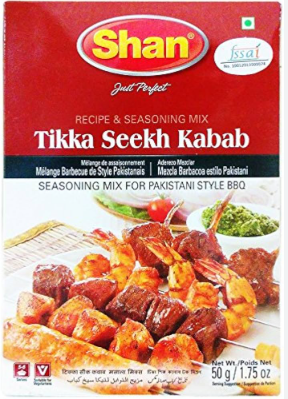 SHAN TIKKA SEEKH KABAB 50G