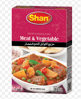 SHAN MEAT & VEGETABLE 100G