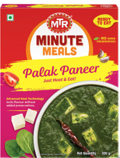 MTR PALAK PANEER 300G