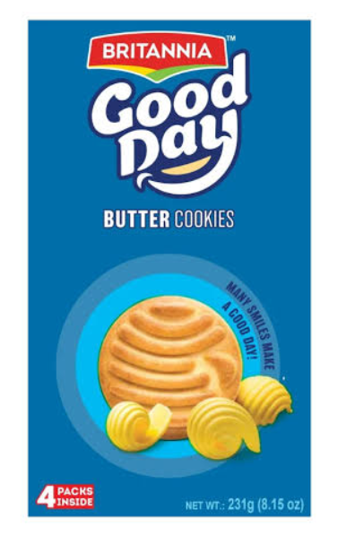 GOODDAY BUTTER COOKIES 231G