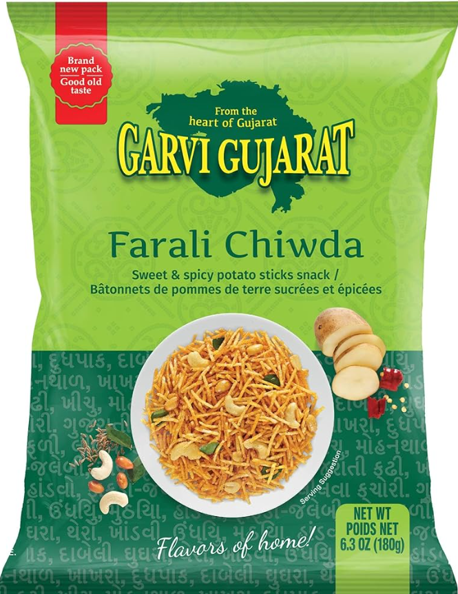 GARVI GUJARAT FARALI CHIWDA 180G
