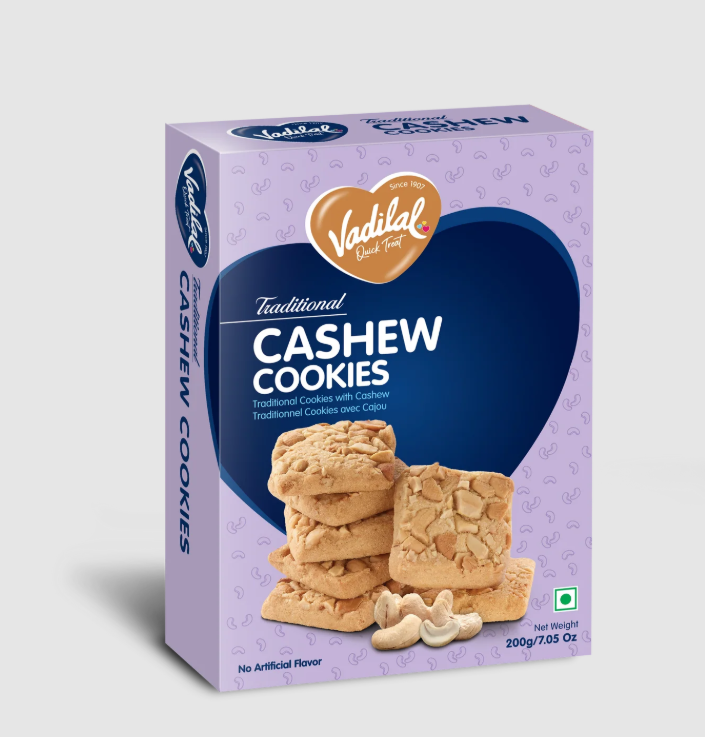 VADILAL CASHEW COOKIES 200G