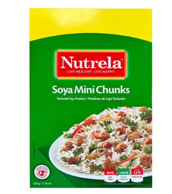 NUTRELA SOYA MINI CHUNK 220G