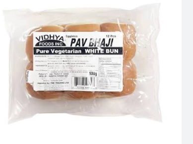 VIDHYA PAV BHAJI BUN