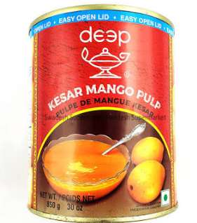 DEEP KESAR MANGO PULP 850G