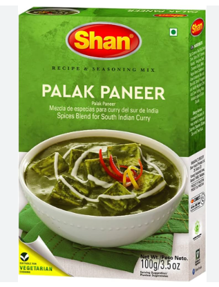 SHAN PALAK PANEER 100G image 2