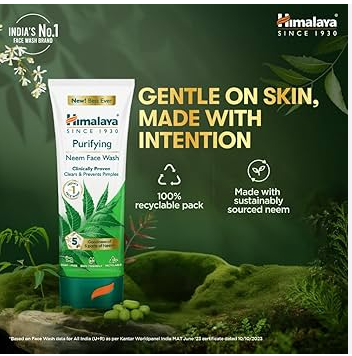 HIMALAYA NEEM FACEWASH 150ML